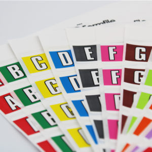 Alpha Standard Refill Kit - The complete alphabet A-Z and Mc.
