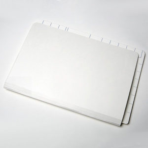 TIMG Formfile-Four File Covers. FF4 File Covers. The FF4 file cover is one of our plain white file covers. Designed to suit both a lateral and vertical colour coded filing system it has a printed guide for the colour coded labels down the grab flap and across the top of the file. 285gsm, White manila cover for four drawer cabinets, Dimensions: D354mm x H242mm, Expansion of 17mm, 250 per box. For Sale. Australia-wide delivery.
