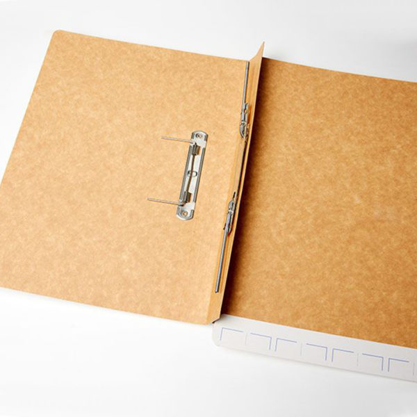 TIMG Formfile-Five File Covers - with fitted SpringClip. FF5SC. Uses the popular FF5 style file cover. Comes fitted with a sturdy metal spring clip. Box of 50. The FF5 file cover is also available fitted with a sturdy metal spring clip designed for heavy usage, it holds the equivalent of an arch lever folder. 355gsm, Extended front page, Double glued grabflap, Punched glued gusset, D356mm x H256mm, Expansion of 50mm, Fitted with a sturdy metal spring clip. Australia-wide delivery including Sydney, Melbourne, Brisbane, Canberra, Adelaide, Perth, Hobart and Darwin.