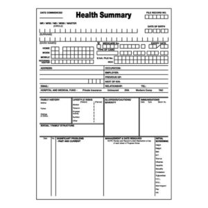 Formfile Medical Files