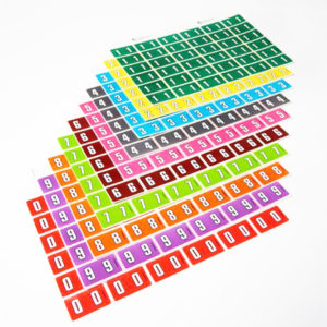 Numeric Standard Refill Kit - 0 to 9
