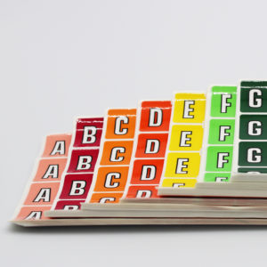 Tidy Files Alpha Labels Series 2