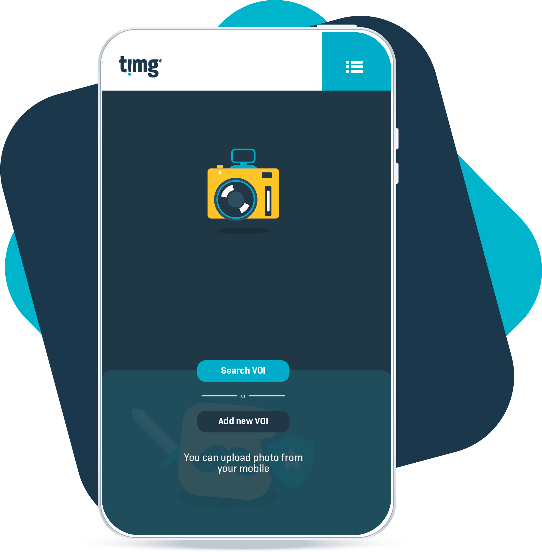 TIMG Verification of Identity. VOI Storage App.