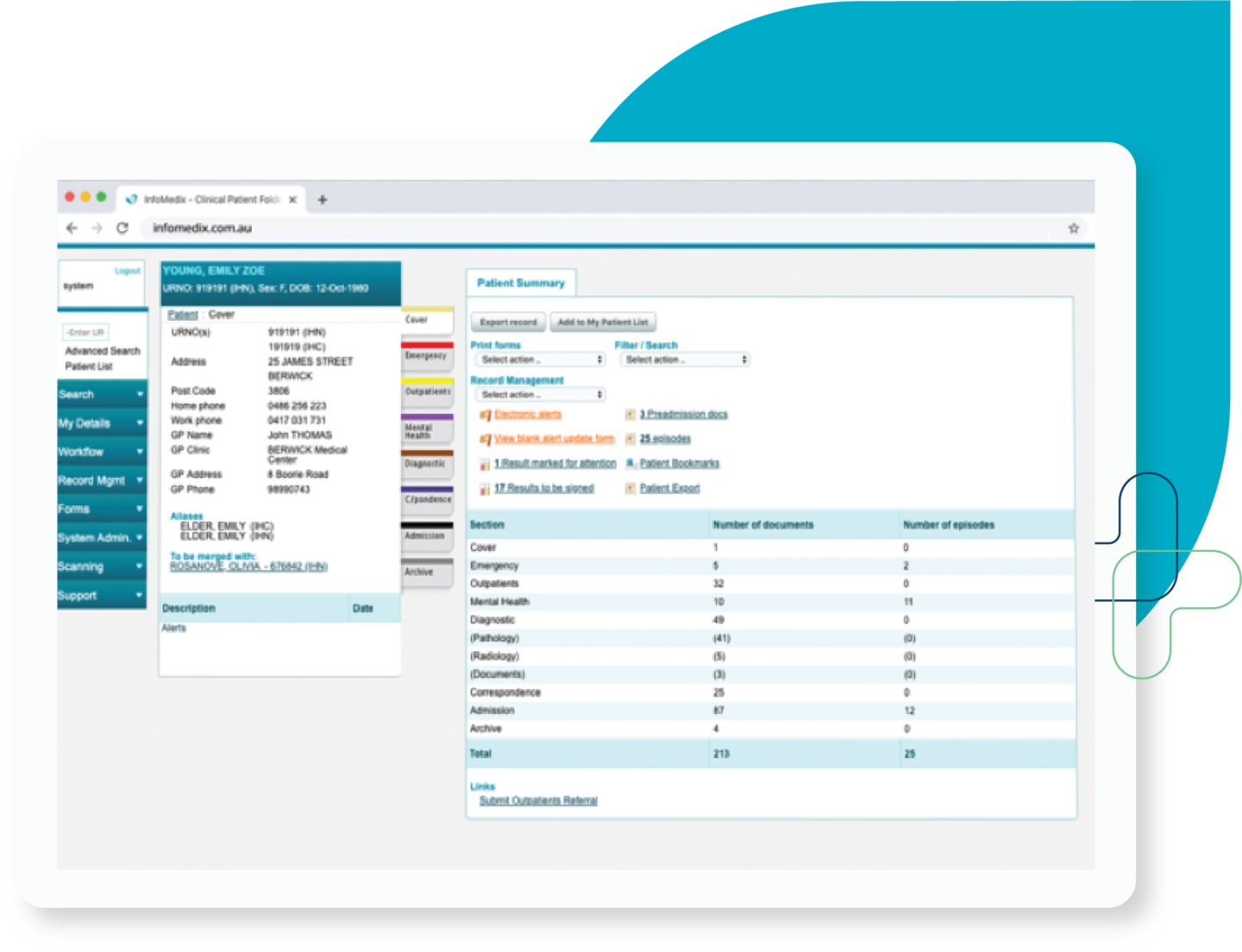 Accurate clinical coding is integral for planning future health services and to maximise revenue opportunities in public and private health services. Coding Manager allows clinical coders to manage their workflow after patient discharge.