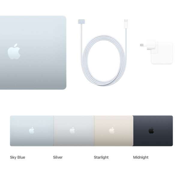 Apple MacBook Air 13.6-inch Sky Blue, Apple MacBook Air 13.6-inch Silver, Apple MacBook Air 13.6-inch Starlight, Apple MacBook Air 13.6-inch Midnight, MC6T4X/A, MW0W3X/A, MW0Y3X/A, MW123X/A, MC6U4X/A, MW0X3X/A, MW103X/A, MW133X/A, MC6V4X/A, MC654X/A, MC6A4X/A, MC6C4X/A,